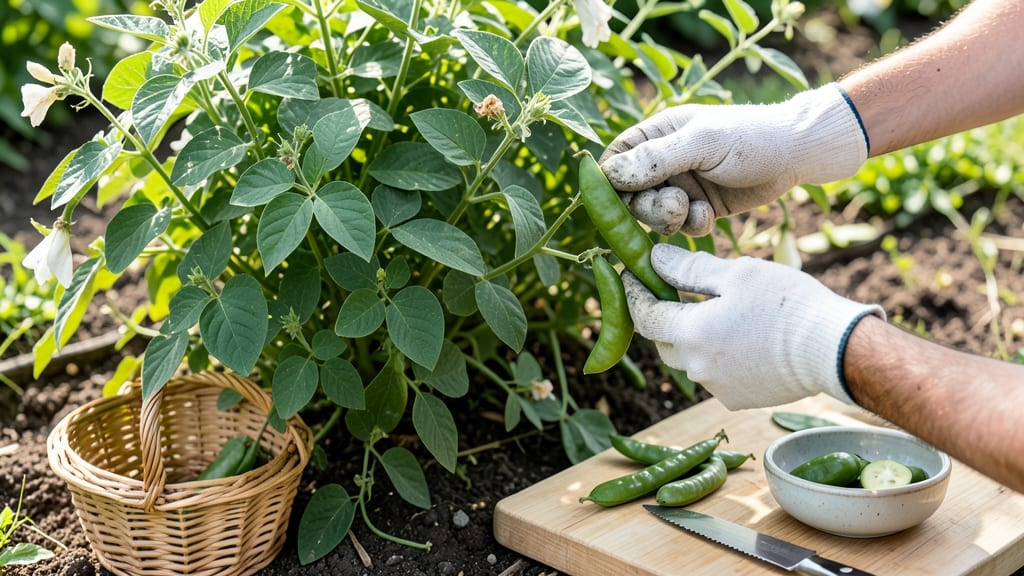 When to Harvest Kidney Beans: Pods Turn Brown, Crack Open Naturally