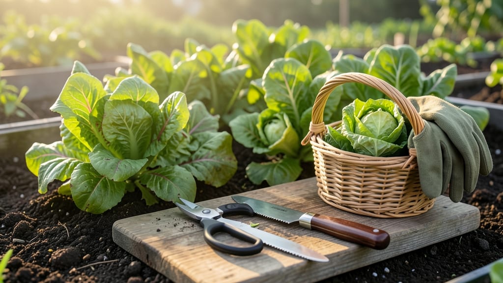 How to Harvest Leaf Lettuce: When Outer Leaves Reach 4 Inches for Continuous Yield